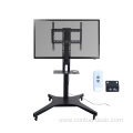 Automatic Lifting Mobile Led Tv Stand Trolley With Remote Control